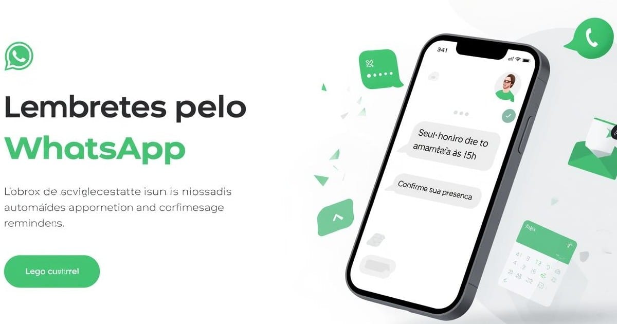 Lembretes pelo WhatsApp para agendamentos